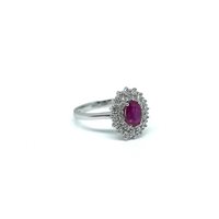 Anneau Mikiko Femme in Or blanc Rubino 0.55 Ct MA5116O4RBN055 - MA5116O4RBN055